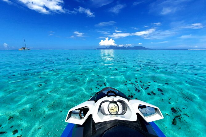 1-hour jet ski excursion in Tahiti - The briefing and first ride