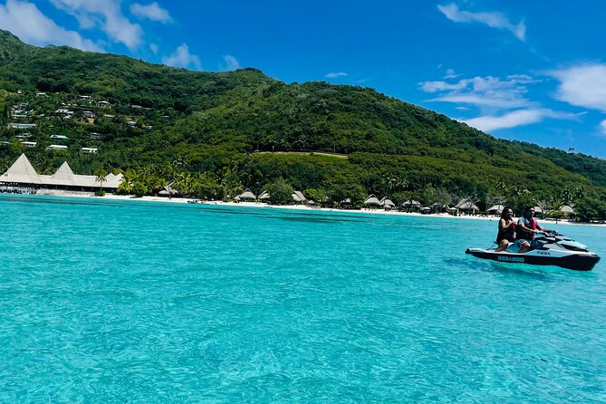 3H Jet Ski Tour to Discover Moorea - Motu Ahi is the tour’s longest pause