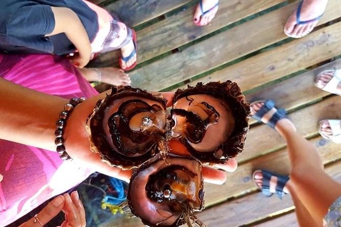 Authentic Polynesian Experience - Crossing from Raiatea to Tahaa at 8:30 a.m.