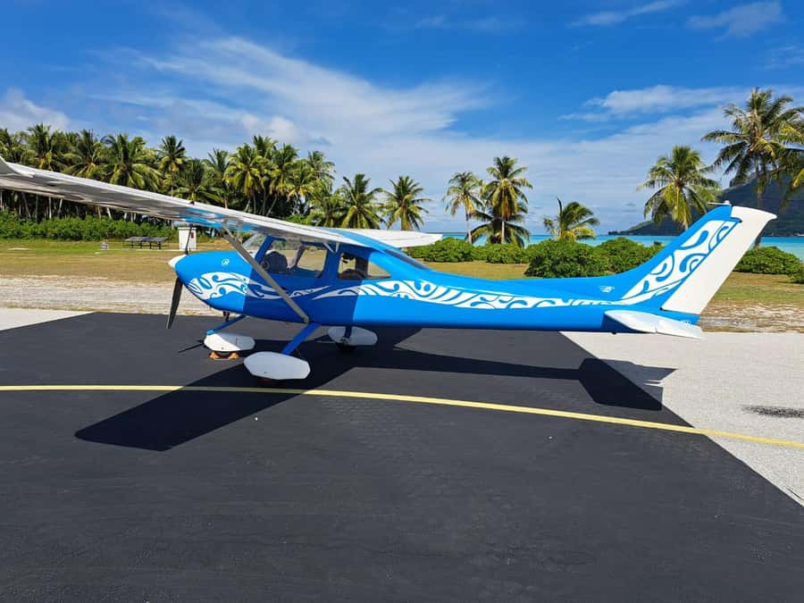 Bora-Bora 30 minutes private flight in light aircraft - What happens during the 30-minute circuit