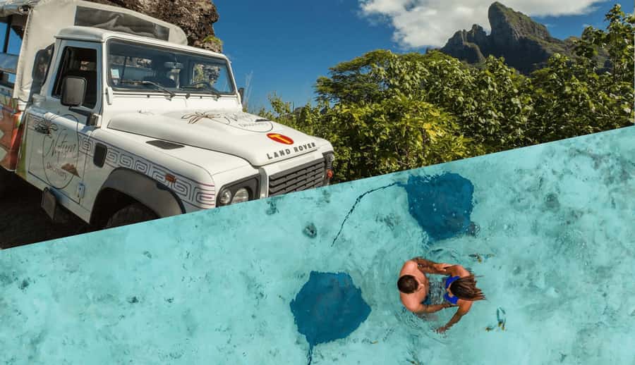 Bora Bora by Land and Sea: 4WD Safari and Snorkel - Bora Bora beyond the lagoon