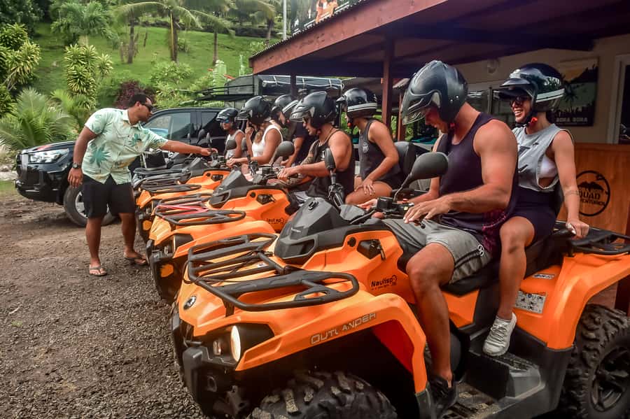 Bora Bora: Combo ATV & Jet Ski Day Trip with Polynesian BBQ - Snacks that make the morning easier