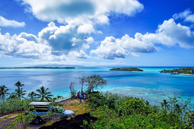 Bora Bora: Half Day Island 4WD Guided Tour - East Matira brings the classic lagoon view
