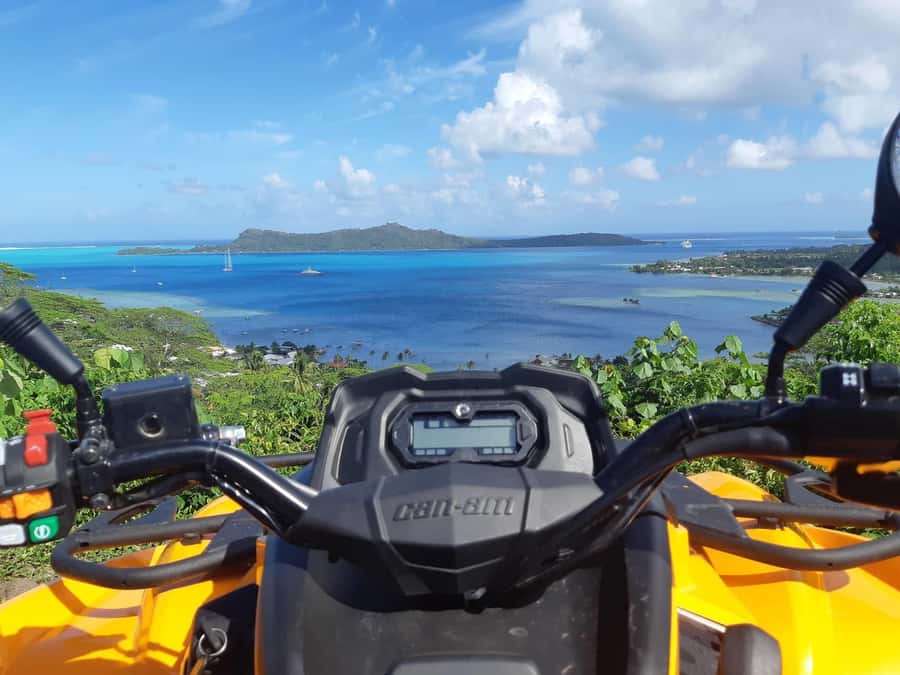 Bora Bora: Island Tour and Mountains Getaway by Quad Bike - Anau rock, Mount Otemanu, and the off-road sections