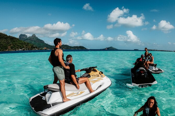 Bora Bora Moana Jet Ski - The first run across Bora Bora’s turquoise lagoon