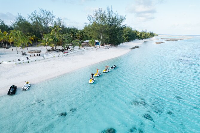 Bora Bora Moana Jet Ski - Fresh fruit, drinks, and the coconut lesson