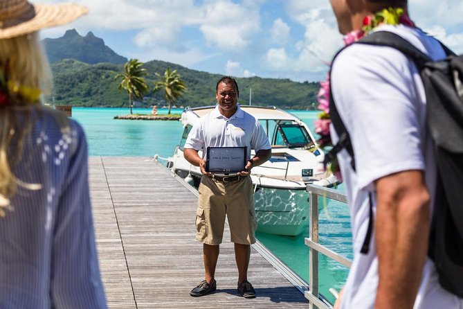 Bora Bora Private Arrival Airport to Hotels Boat Transfer - Your first view of Bora Bora comes from the lagoon