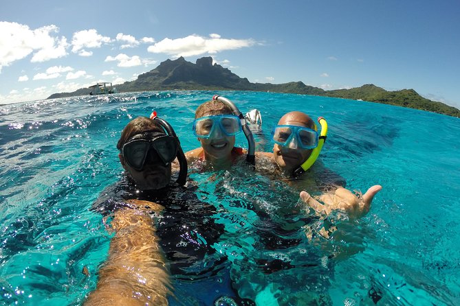 Bora Bora Private Lagoon Tours - The possibility of swimming with manta rays