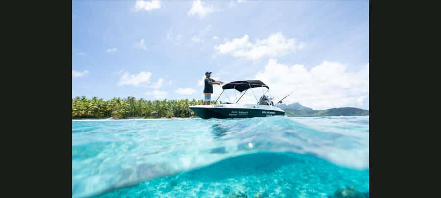 Bora Bora: Snorkeling and Fishing Tour with Lunch Option - Snorkeling among rays and reef sharks