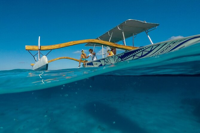 Combo snorkeling + motu lunch + jet ski group tour full day - A Polynesian lunch on a private motu