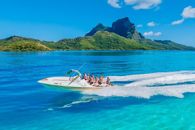 Crazyseahorseborabora Comfortable boat , sensational snorkeling . - Who will get the most from this 3.5-hour trip