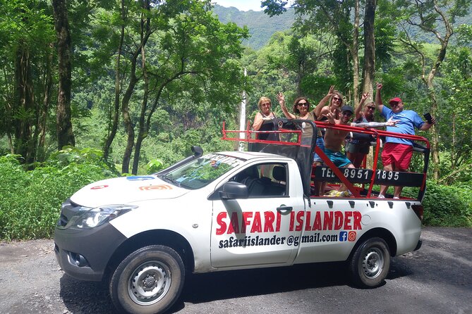 Crossing Island of Tahiti 4x4 Mountain, Waterfall, River, Basins - How much the $138 price is worth