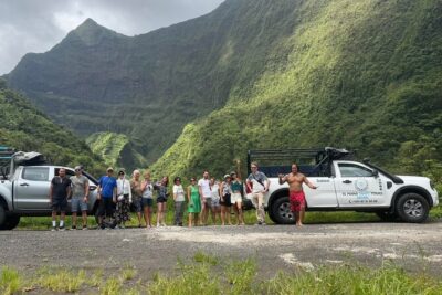 Découvrez le Mana durant la traversée de Tahiti en 4×4 Safari