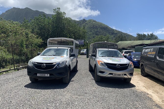 Discovering Moorea from Tahiti in 4x4 with the Ferry Terevau - Manutea Tahiti and Moorea’s pineapple products