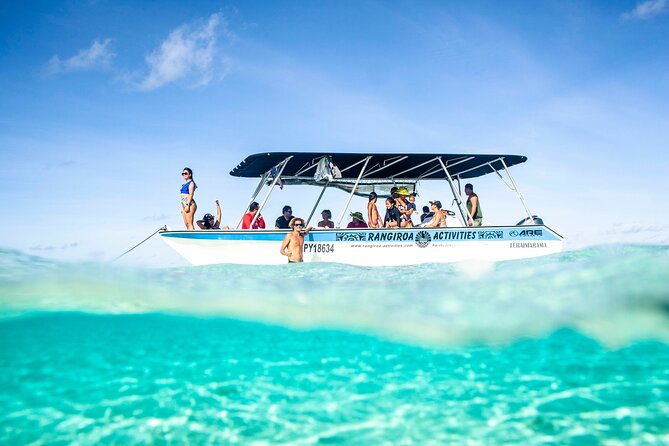Excursion The Blue Lagoon and Reef Island - Tiputa Pass and the chance to see dolphins