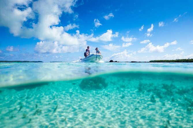 Excursion to Tetiaroa by Catamaran Visit Lunch Snorkeling - Walking Tetiaroa from the landing point