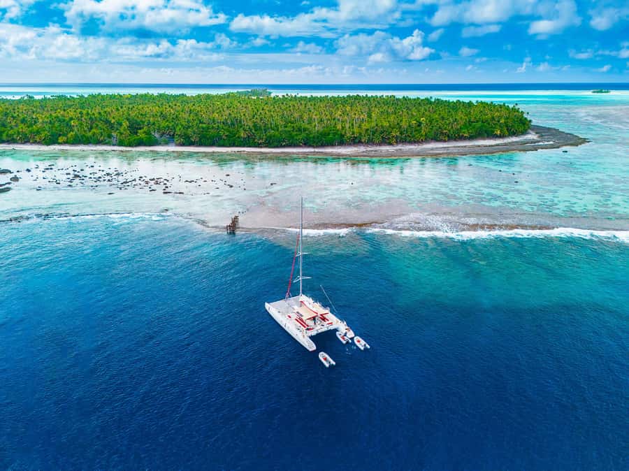 From Tahiti: Tetiaroa Island Tour by Sailing Catamaran - Breakfast begins the 2.5-hour ride