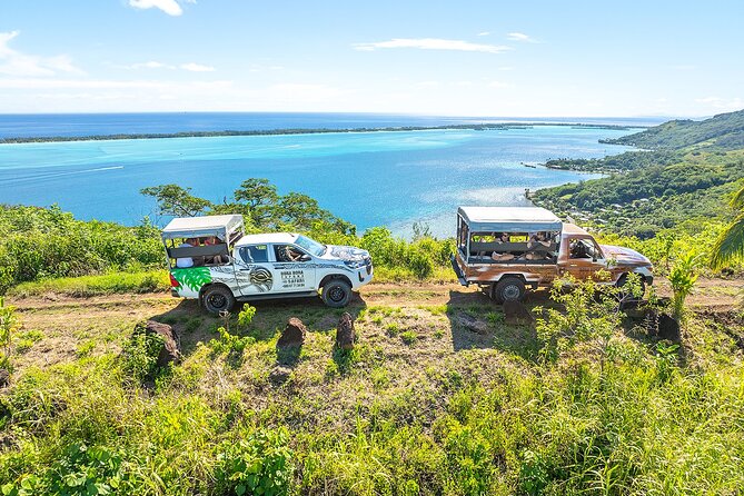 Full Day Combo 4X4 Adventure Tour & Motu FANFAN Pass with Buffet - A short transfer to Motu Fanfan