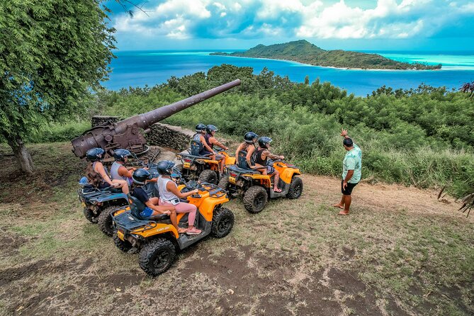Full Day Combo ATV & Jet Ski with a Polynesian BBQ on a Motu - The three-hour ATV tour around Bora Bora