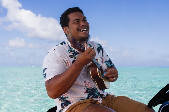 Full Day Lagoon Group Tour in Bora Bora with Lunch - Pickup and the small boat setting