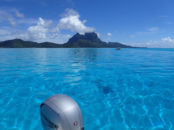 Full-Day Private Boat Tour of Bora Bora Lagoon with Snorkel - The afternoon: more water, less rushing