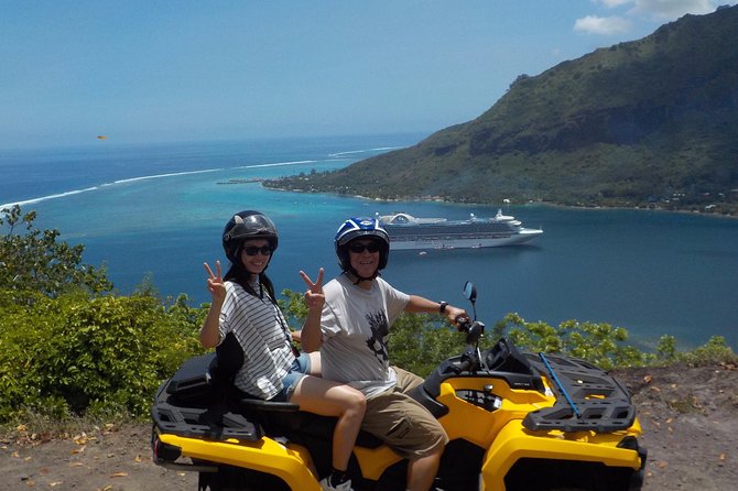 Grand Tour Quad Excursion in Moorea (Single or Two-Seater) - Key points at a glance