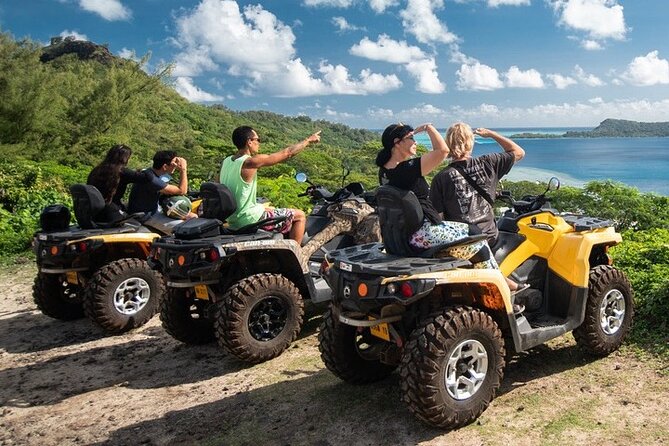 Guided Tour of Bora Bora by Quad - Returning along the turquoise lagoon