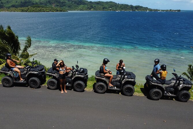 Guided tour of the island and its escapades in Tahaa by Quad / ATV - Vanilla Valley and Tahaa’s black gold