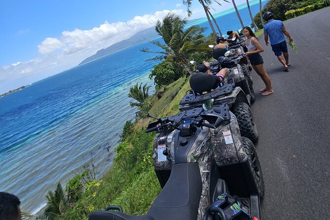 Guided tour of the island and its escapades in Tahaa by Quad / ATV - Mana’o: from farm products to finished flavors