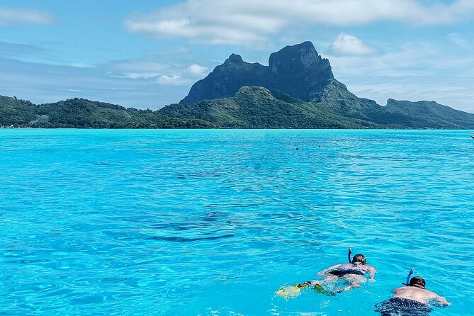 Half a day to discover Bora Bora with O-sea - Setting out from Bora Bora’s lagoon