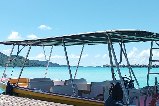 Half a day to discover Bora Bora with O-sea - Snacks, drinks and the practical comforts