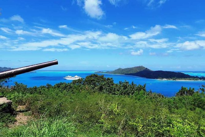 Island Tour & Getaway on the Bora Bora Mountains by Quad / ATV - Starting in Vaitape with a quick ATV lesson