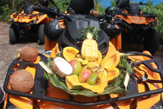 Island Tour & Getaway on the Bora Bora Mountains by Quad / ATV - Finishing higher in the mountains