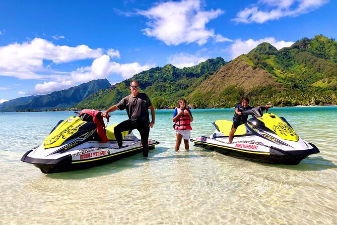 Jet Ski Moorea Customed Tour only - Starting at Marina Vai’are at 8:00 am