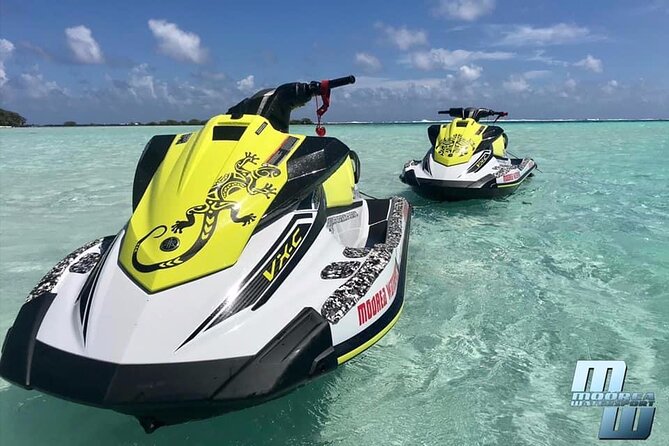 Jet Ski Moorea Customed Tour only - Riding around Moorea’s lagoon