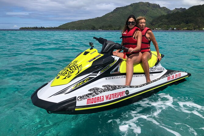 Jet Ski Moorea Customed Tour only - Stingrays, sea turtles, and seasonal wildlife