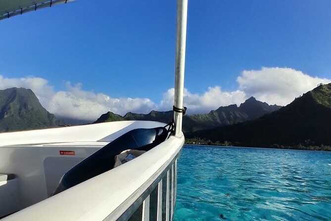 Lagoon Exploration and Snorkeling in Moorea - Coral gardens and tiki statues beneath the surface