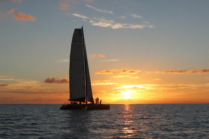 LUXURY PRIVATE Catamaran Bora Bora : The Sunset Escape - Mount Otemanu from the water