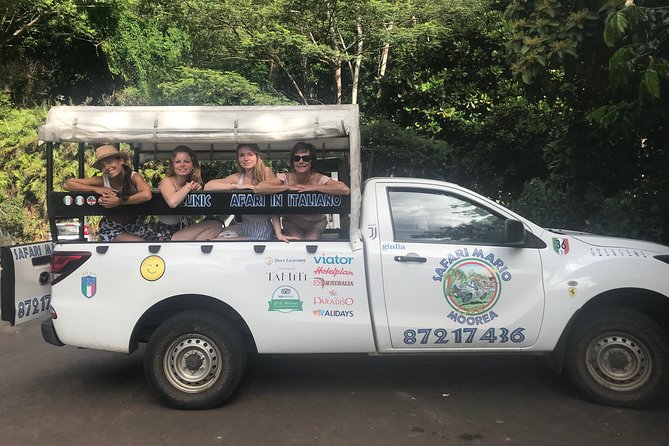 Moorea 4WD Tour Inc. Belvedere, Pineapple Farm, Magic Mountain... - What the ride is really like