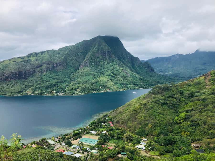Moorea:4X4 safari excursion between land and sea with lunch - Polynesian lunch in a tropical garden