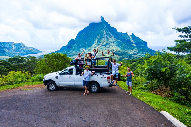 Moorea Aito 4WD Safari Tour - Half day - Moorea by open-air 4WD