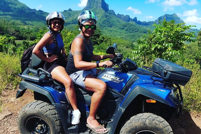 Moorea Combo 2h Jetski 3h30 Quad - Magic Mountain’s 360-degree lagoon view