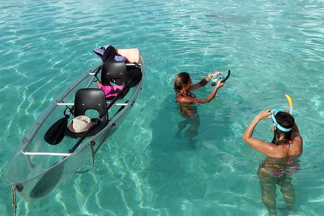 Moorea Lagoon Tour by Transparent Kayak - Meeting at the InterContinental Resort