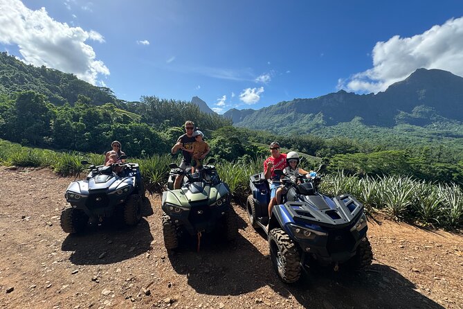Moorea Solo or Twin 3 hours 30 ATV Tour - River crossings, tracks, and the fun factor