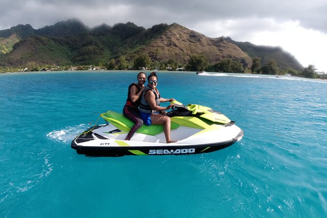 Moorea Solo or Twin Island Tour Jet Ski 4 hours - Starting from Papeete and reaching Moorea