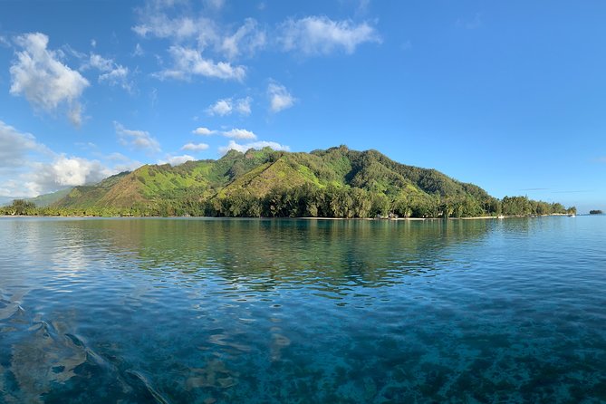 Moorea Sunset Boat Tour - Sunset near Moorea’s two private motu islands