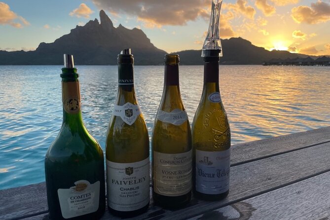 Private Advanced Wines - Bora Bora Wine Tastings - The 3:30 PM start fits Bora Bora well