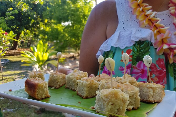 PRIVATE FULL DAY CULTURAL & LAGOON TOUR - Bora bora Cultural Lagoon Tour - Fruit dishes and medicinal plants