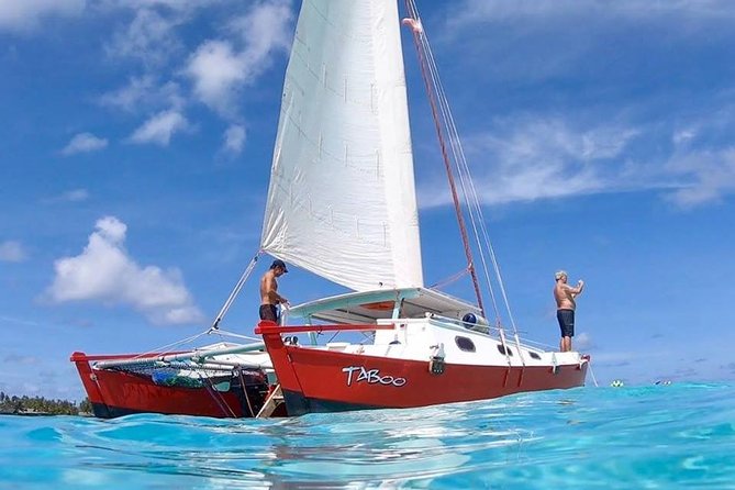 PRIVATE Full Day Tour : Moorea Snorkeling & Sailing on a Catamaran named Taboo - Why a private catamaran changes the day