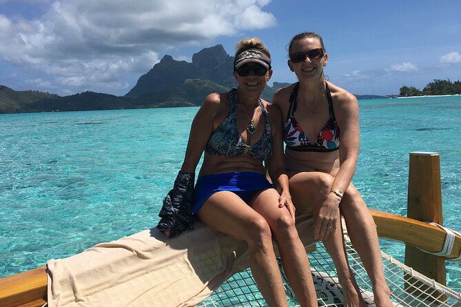 PRIVATE HALF DAY LAGOON TOUR - Bora Bora Cultural Lagoon Tour - First Stop: Stingrays in Clear Water